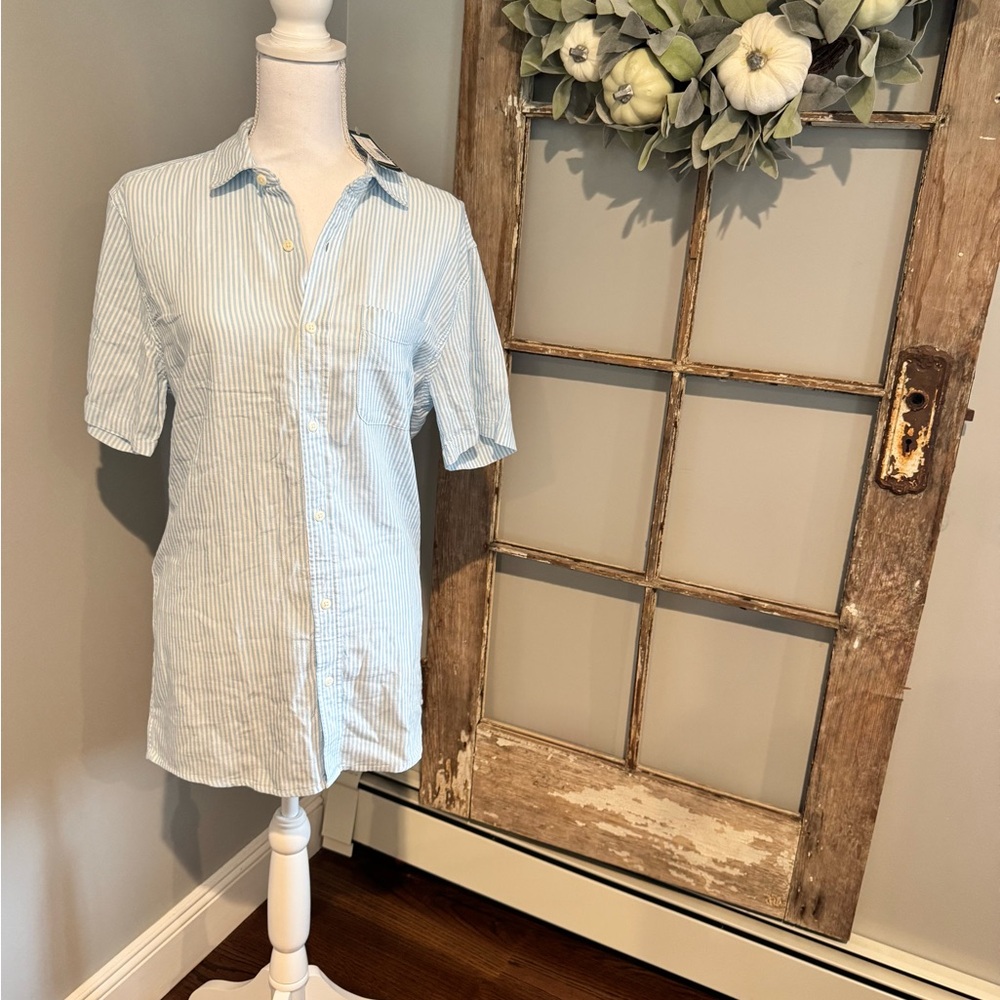 Hawker Rye Striped Linen Shirt